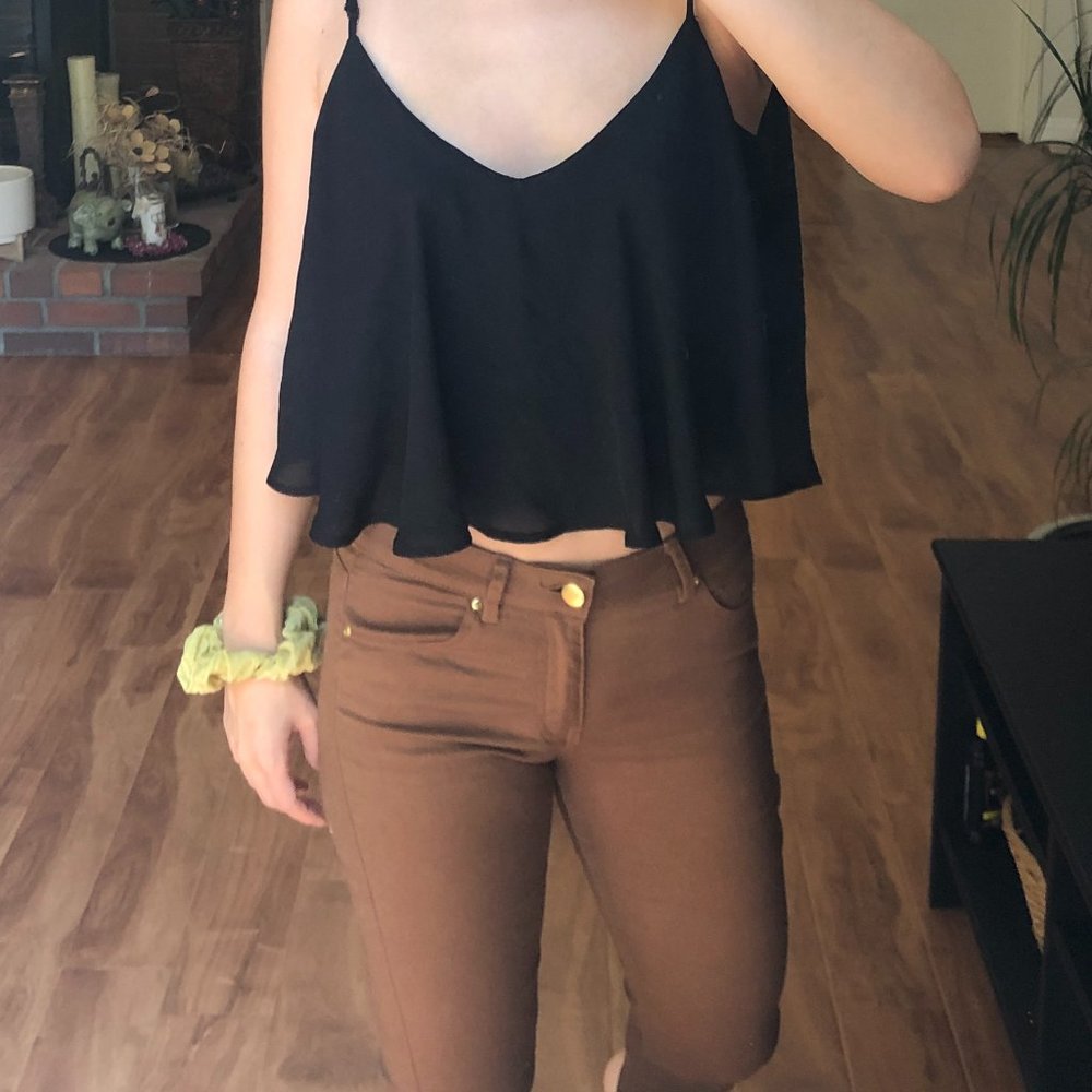 H&M Brown Skinny Jeans